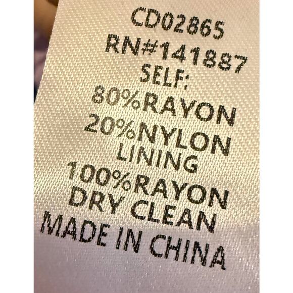 TCEC Women's Purple Long Sleeve Ruffle Hem Mini Dress Size M - Picture 4 of 4